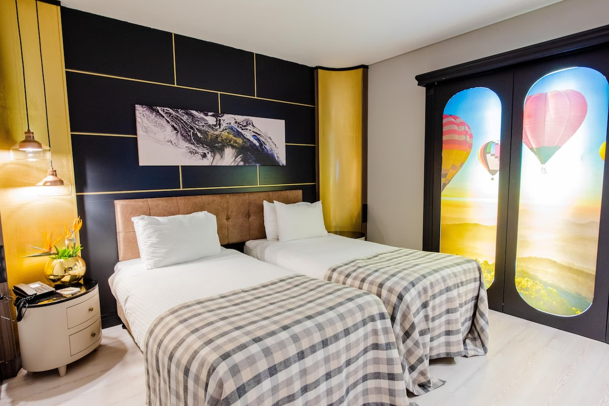 Dosso Dossi Hotel Двухместный номер «Эконом» с 2 односпальными кроватями