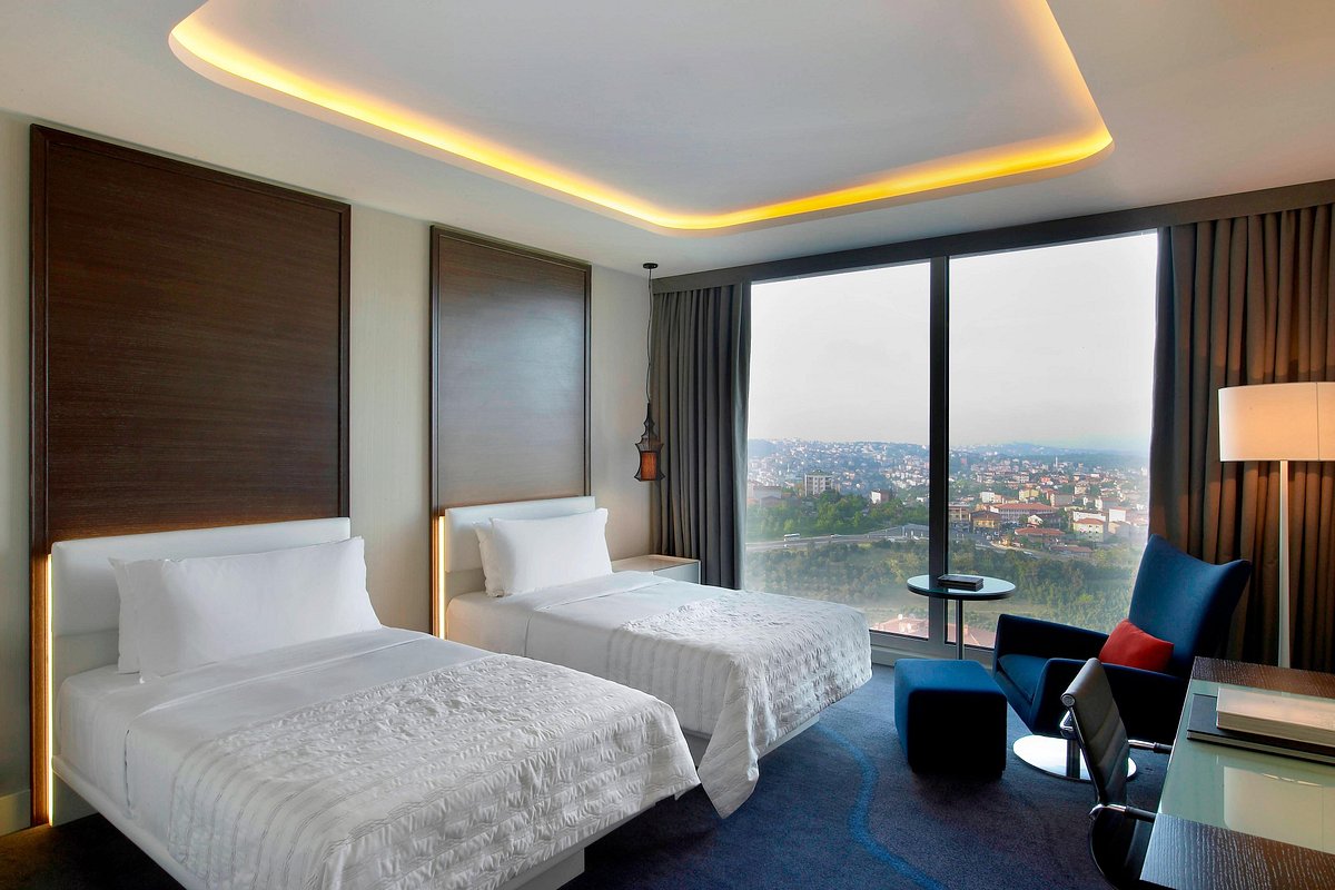 Le Meridien Istanbul Etiler Номер «Делюкс», 2 односпальные кровати, вид на город (Deluxe City Room)